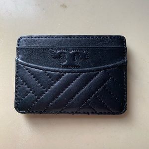 Tory Burch black credit card holder